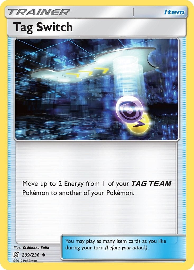 Image for Tag Switch (209/236) (SM - Unified Minds) - Pokemon