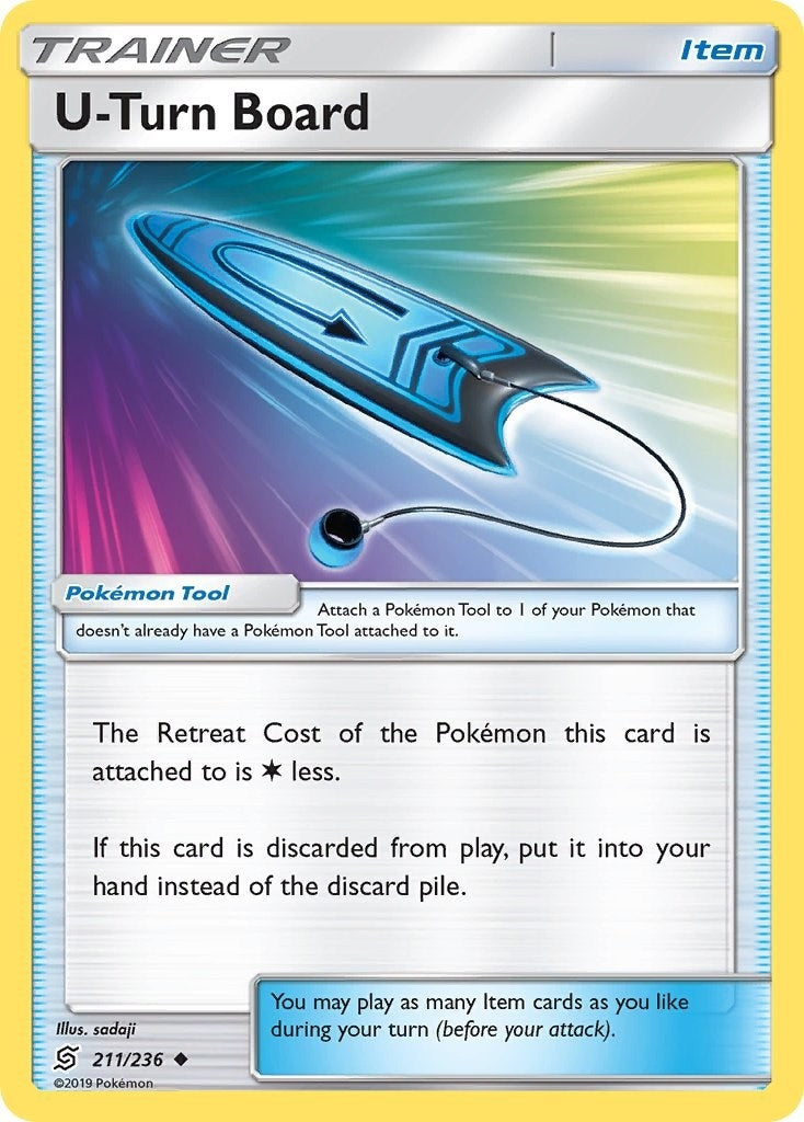 Image for U-Turn Board (211/236) (SM - Unified Minds) - Pokemon