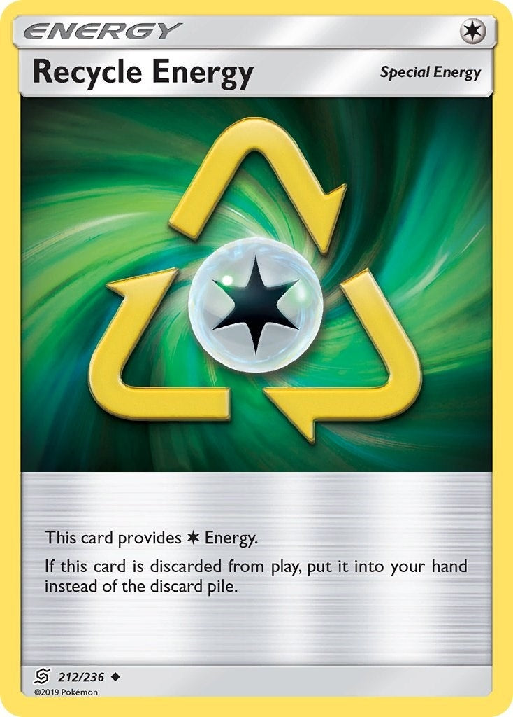 Image for Recycle Energy (212/236) (SM - Unified Minds) - Pokemon