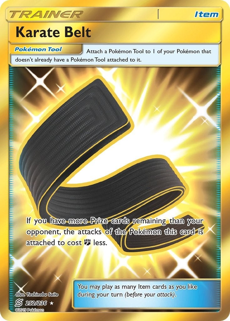 Image for Karate Belt (Secret) (252/236) (SM - Unified Minds) - Pokemon