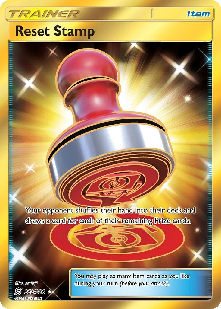 Image for Reset Stamp (Secret) (253/236) (SM - Unified Minds) - Pokemon