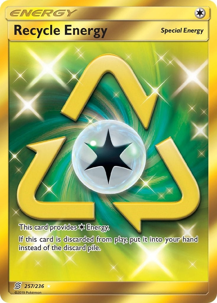Image for Recycle Energy (Secret) (257/236) (SM - Unified Minds) - Pokemon