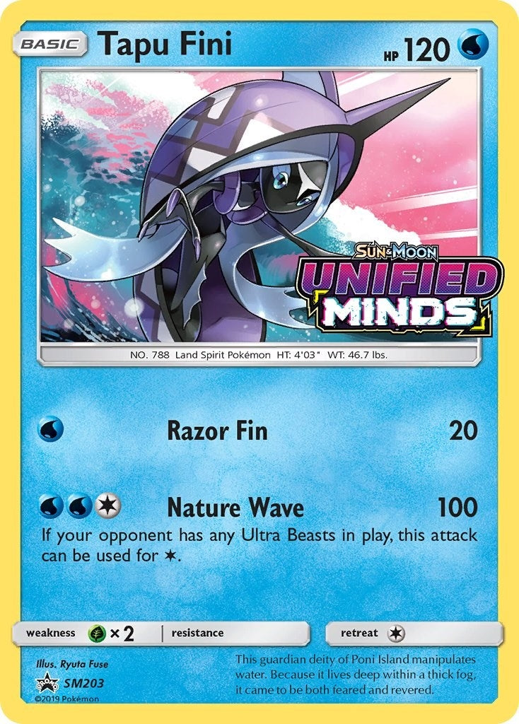 Image for Tapu Fini - SM203 (Prerelease) (SM203) (SM Promos) - Pokemon