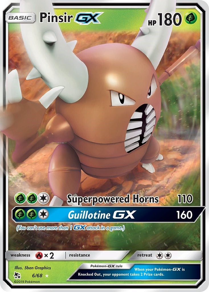 Image for Pinsir GX (6/68) (Hidden Fates) - Pokemon