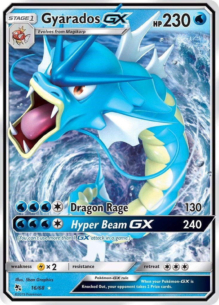 Image for Gyarados GX (16/68) (Hidden Fates) - Pokemon