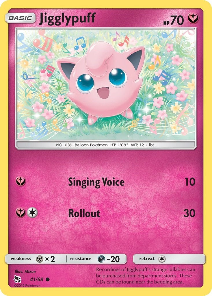 Image for Jigglypuff (41/68) (Hidden Fates) - Pokemon