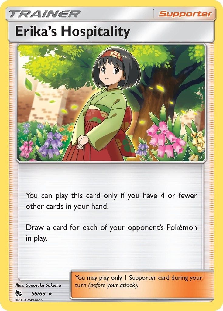 Image for Erika's Hospitality (56/68) (Hidden Fates) - Pokemon