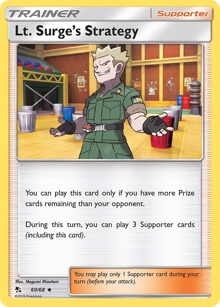 Image for Lt. Surge's Strategy (60/68) (Hidden Fates) - Pokemon
