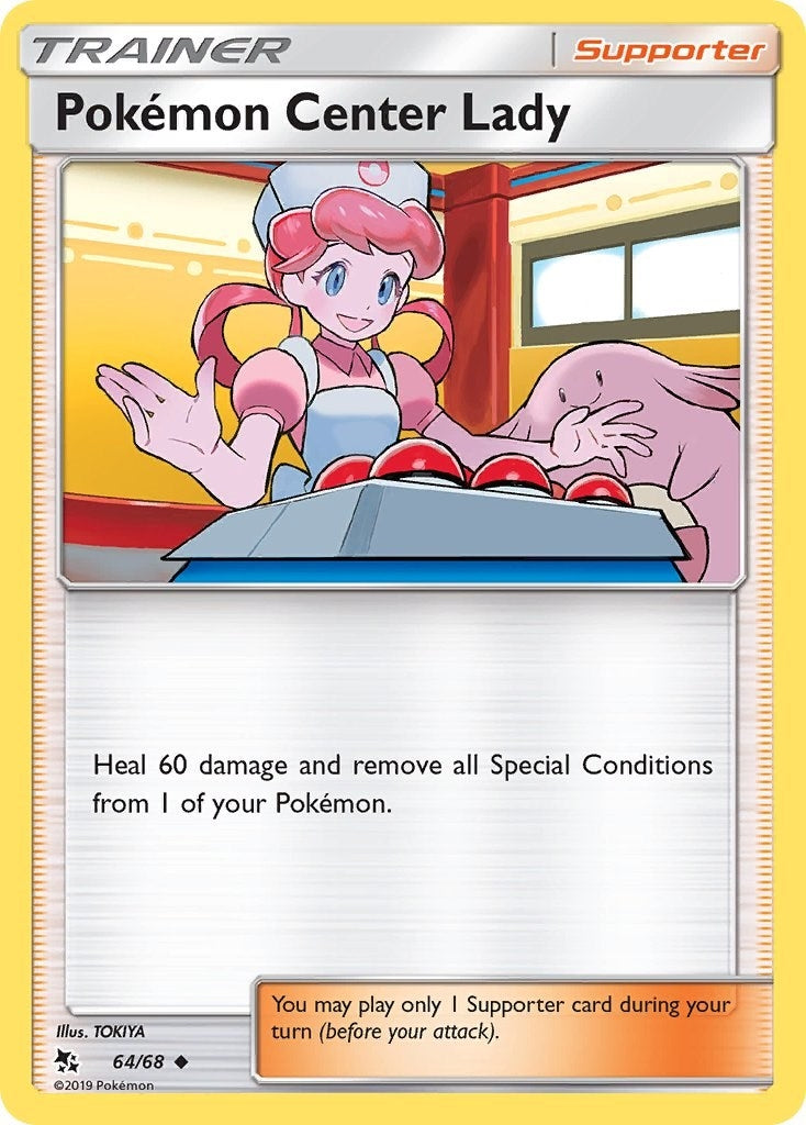 Image for Pokemon Center Lady (64/68) (Hidden Fates) - Pokemon