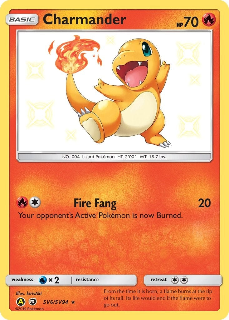 Image for Charmander (SV6/SV94) (Hidden Fates: Shiny Vault) - Pokemon
