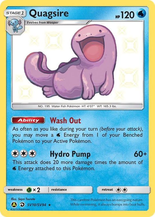Image for Quagsire (SV10/SV94) (Hidden Fates: Shiny Vault) - Pokemon