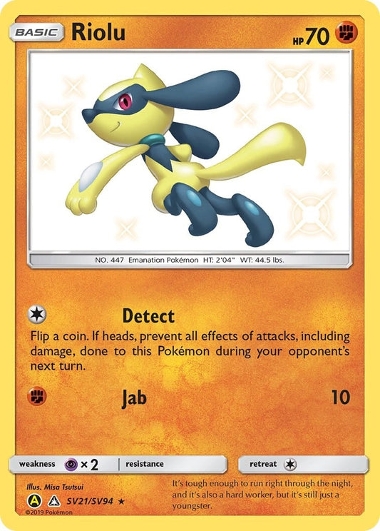 Image for Riolu (SV21/SV94) (Hidden Fates: Shiny Vault) - Pokemon