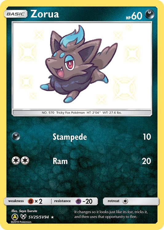 Image for Zorua (SV25/SV94) (Hidden Fates: Shiny Vault) - Pokemon