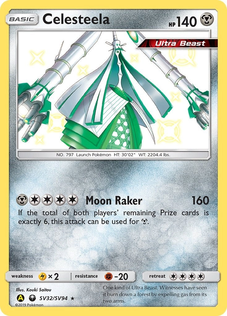 Image for Celesteela (SV32/SV94) (Hidden Fates: Shiny Vault) - Pokemon