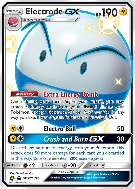 Image for Electrode GX (SV57/SV94) (Hidden Fates: Shiny Vault) - Pokemon