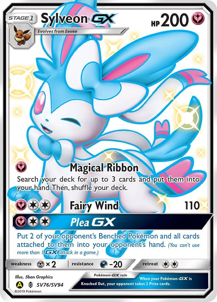 Image for Sylveon GX (SV76/SV94) (Hidden Fates: Shiny Vault) - Pokemon