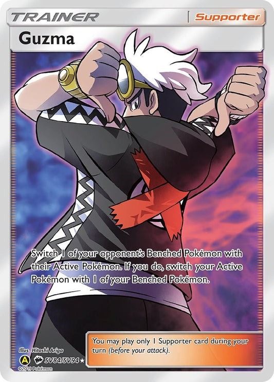 Image for Guzma (SV84/SV94) (Hidden Fates: Shiny Vault) - Pokemon