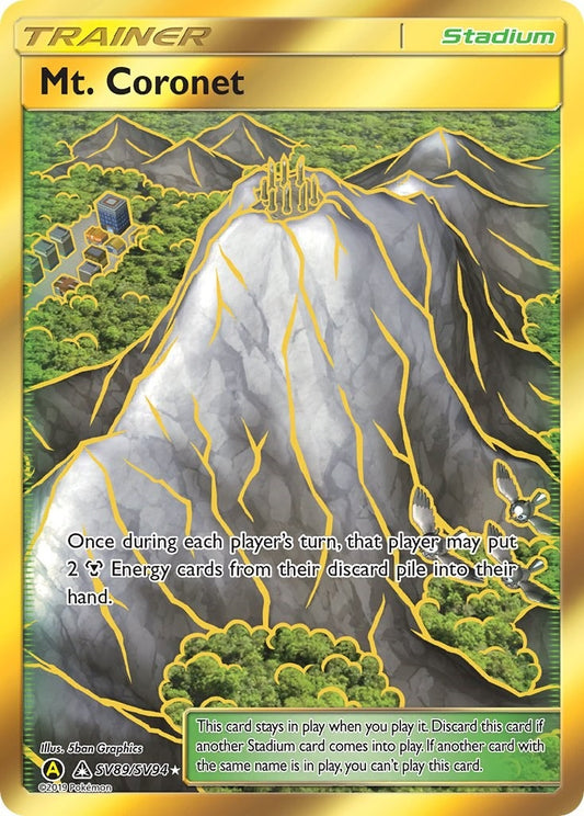 Image for Mt. Coronet (SV89/SV94) (Hidden Fates: Shiny Vault) - Pokemon