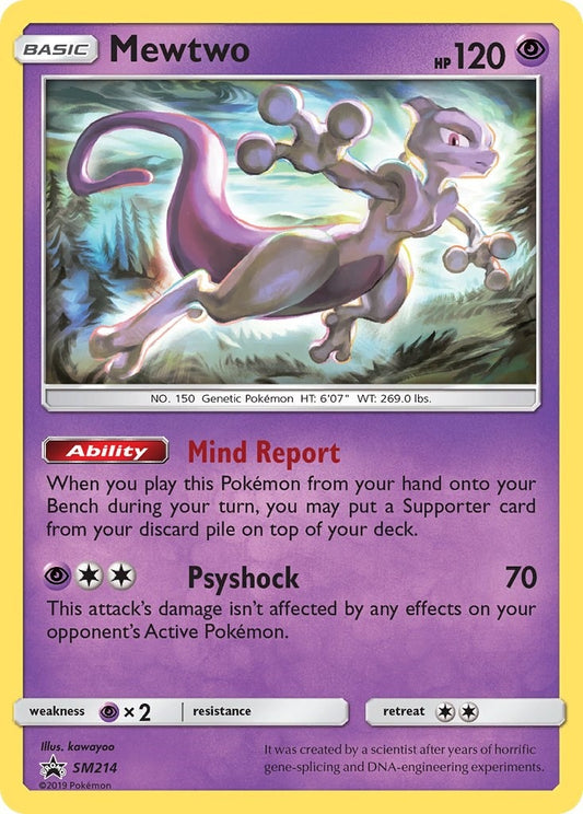 Image for Mewtwo - SM214 (SM214) (SM Promos) - Pokemon