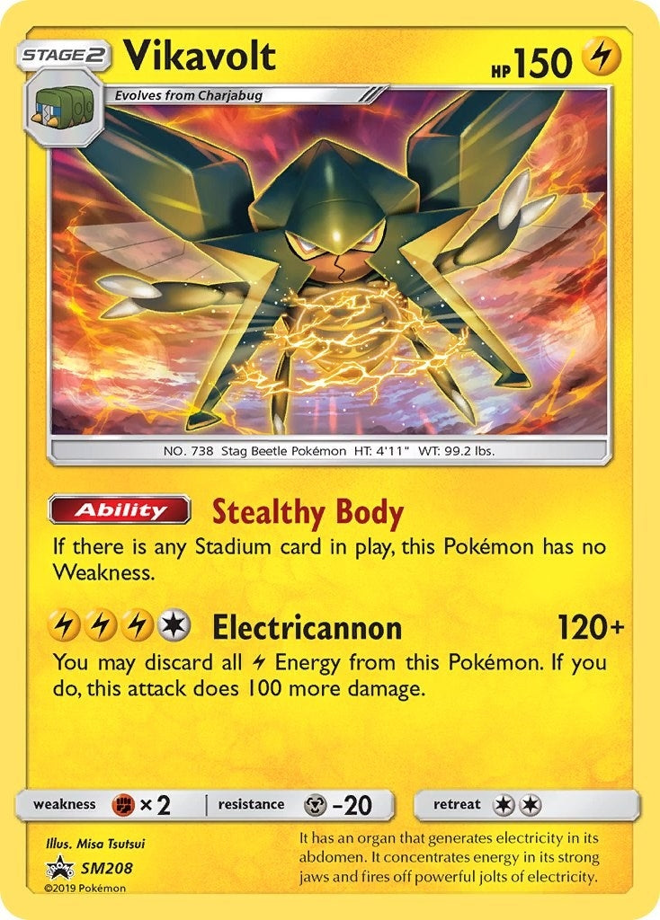 Image for Vikavolt - SM208 (SM208) (SM Promos) - Pokemon
