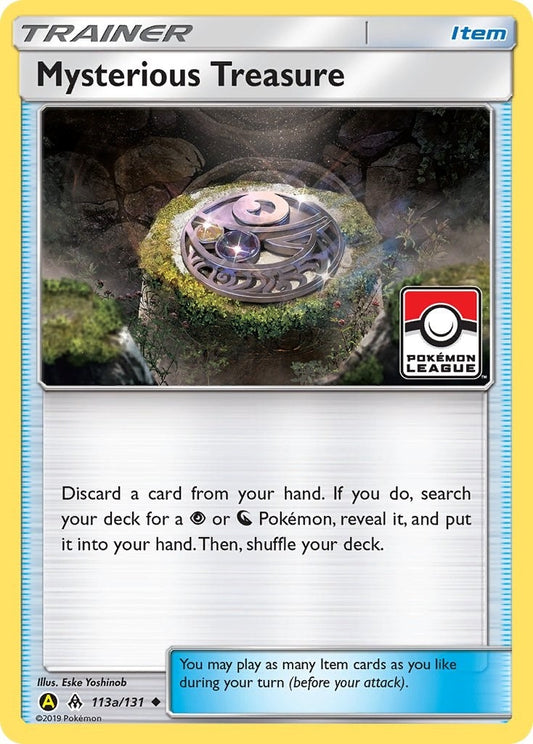 Image for Mysterious Treasure - 113a/131 (Pokemon League) (113a/131) (League & Championship Cards) - Pokemon