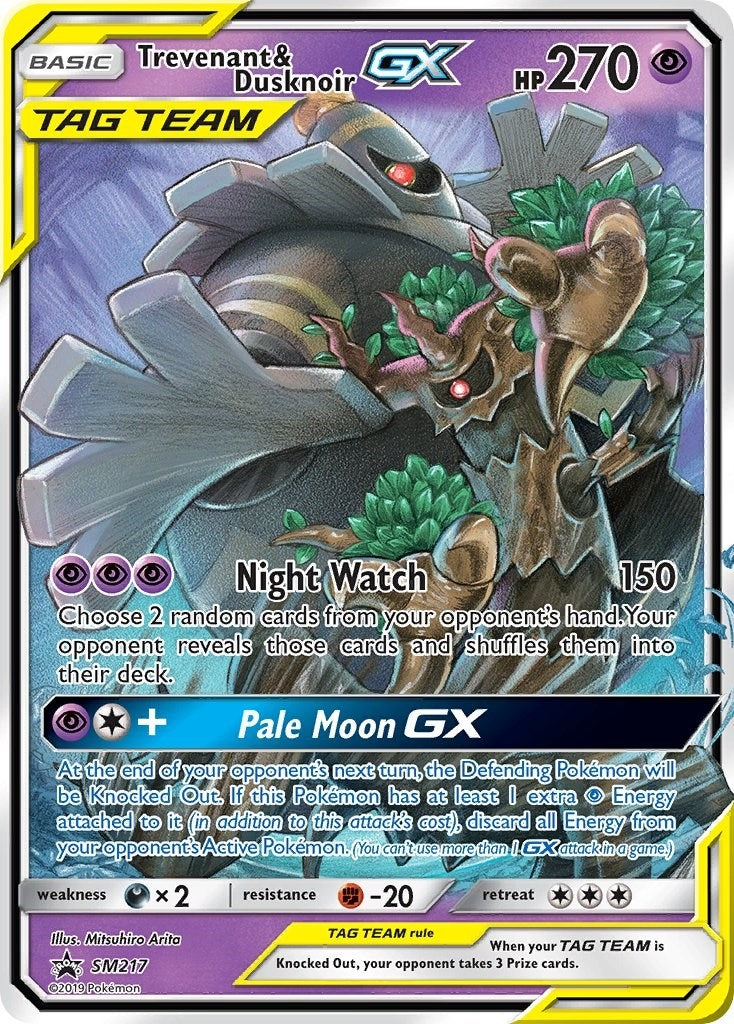 Image for Trevenant & Dusknoir GX - SM217 (SM217) (SM Promos) - Pokemon