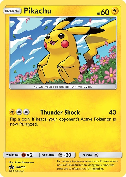 Image for Pikachu - SM206 (SM206) (SM Promos) - Pokemon