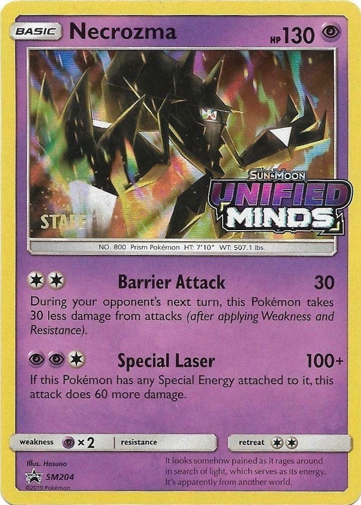 Image for Necrozma - SM204 (Prerelease) [Staff] (SM204) (SM Promos) - Pokemon