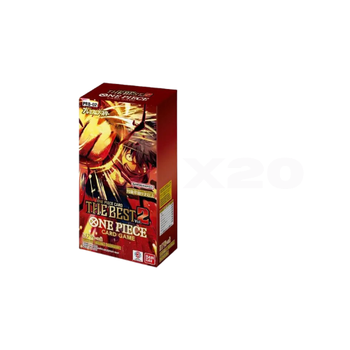 One Piece - Premium Booster: The Best Vol.2 PRB-02 Booster Box Case [Japanese]