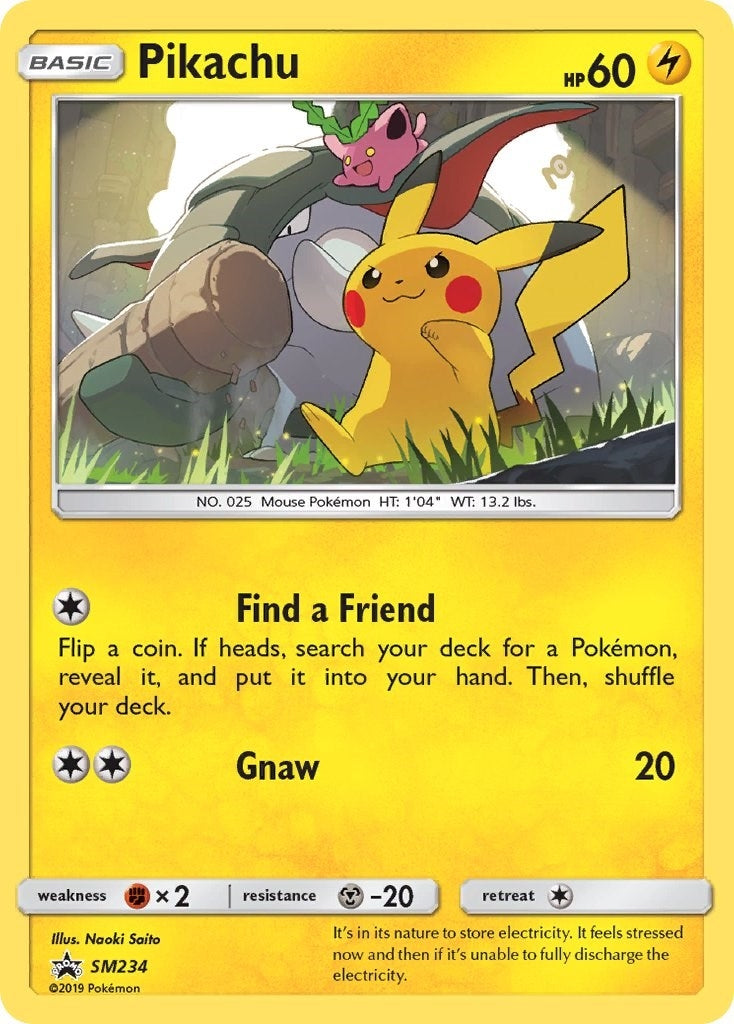 Image for Pikachu - SM234 (SM234) (SM Promos) - Pokemon