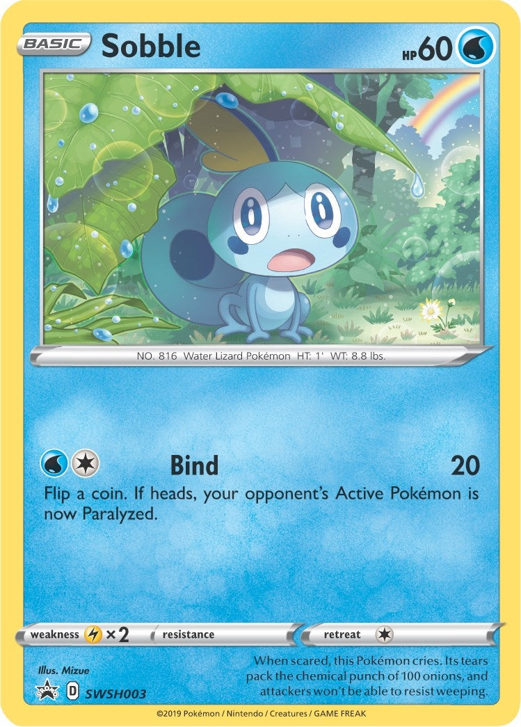 Image for Sobble - SWSH003 (SWSH003) (SWSH: Sword & Shield Promo Cards) - Pokemon