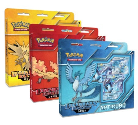 Image for Legendary Battle Decks [Set of 3] - Pokemon