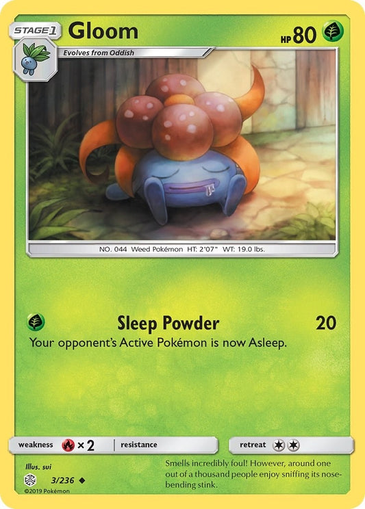 Image for Gloom (3/236) (SM - Cosmic Eclipse) - Pokemon