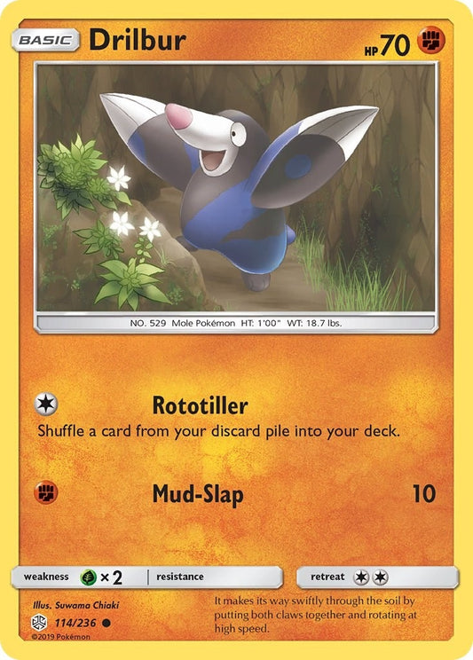 Image for Drilbur (114/236) (SM - Cosmic Eclipse) - Pokemon