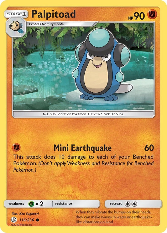 Image for Palpitoad (116/236) (SM - Cosmic Eclipse) - Pokemon
