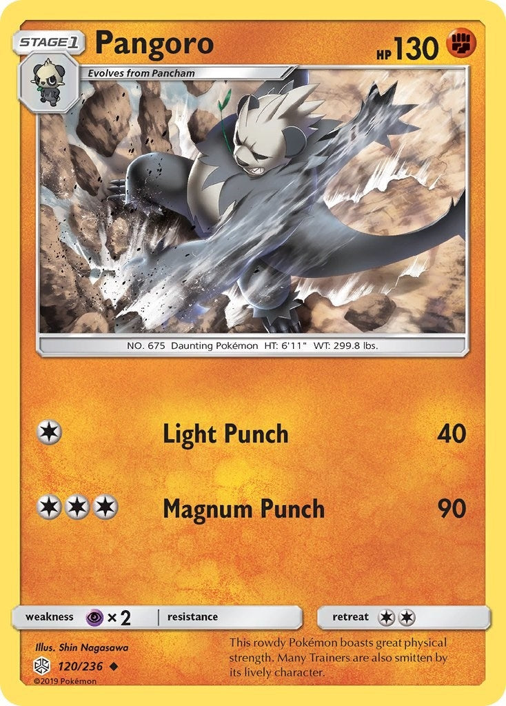 Image for Pangoro (120/236) (SM - Cosmic Eclipse) - Pokemon