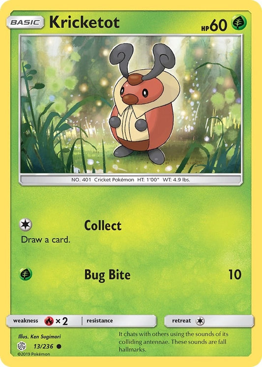 Image for Kricketot (13/236) (SM - Cosmic Eclipse) - Pokemon