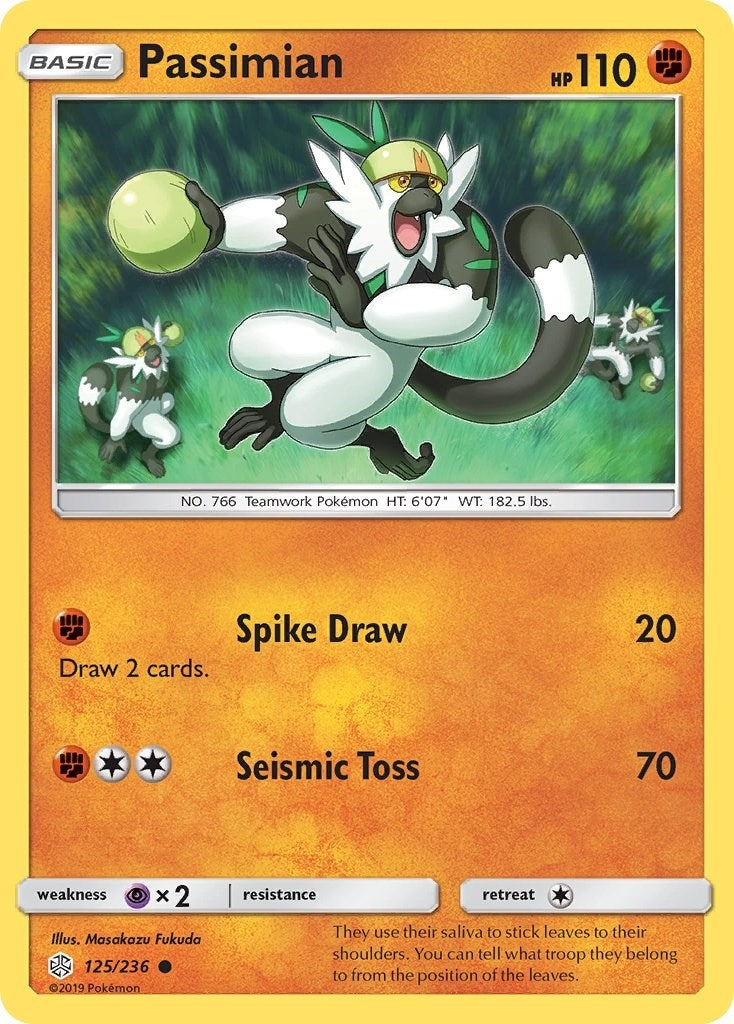 Image for Passimian (125/236) (SM - Cosmic Eclipse) - Pokemon