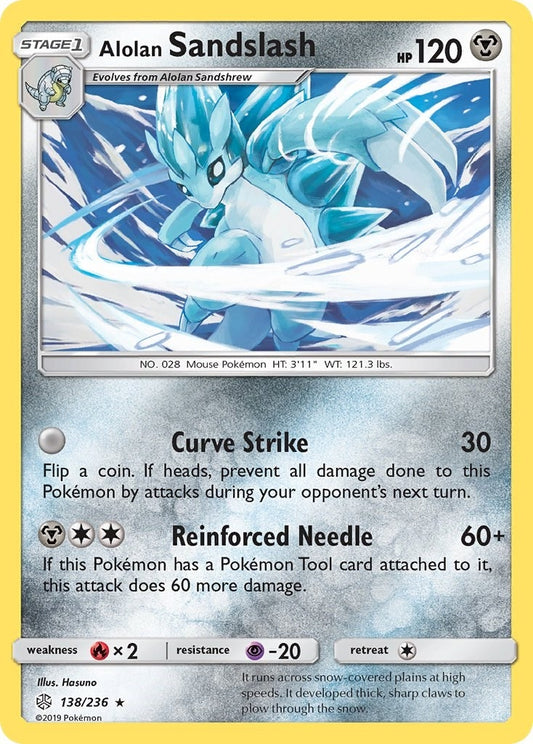 Image for Alolan Sandslash (138/236) (SM - Cosmic Eclipse) - Pokemon