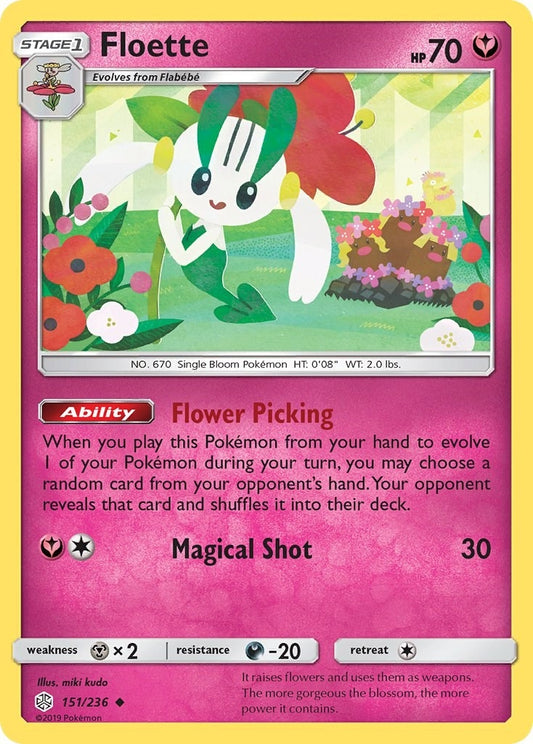 Image for Floette (151/236) (SM - Cosmic Eclipse) - Pokemon