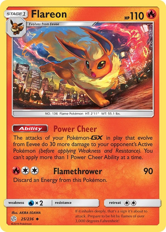 Image for Flareon (25/236) (SM - Cosmic Eclipse) - Pokemon