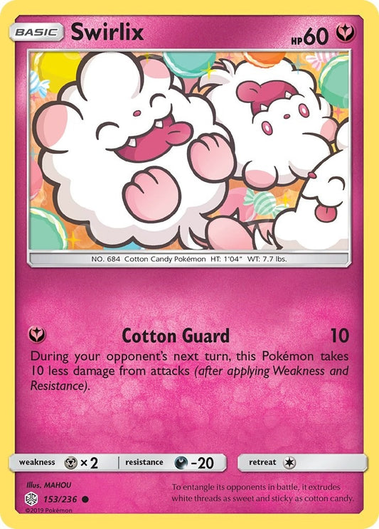 Image for Swirlix (153/236) (SM - Cosmic Eclipse) - Pokemon