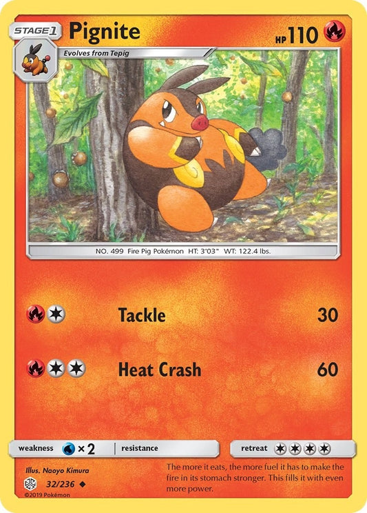 Image for Pignite (32/236) (SM - Cosmic Eclipse) - Pokemon