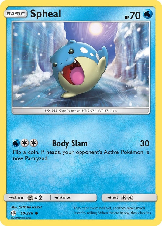 Image for Spheal (50/236) (SM - Cosmic Eclipse) - Pokemon