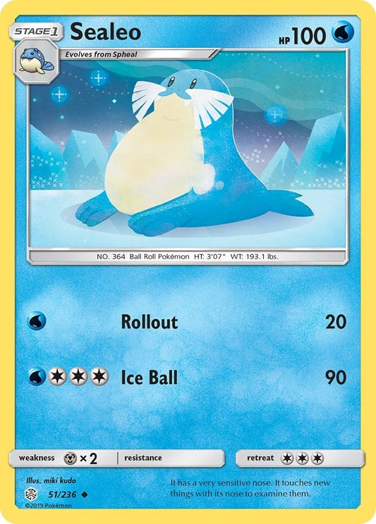 Image for Sealeo (51/236) (SM - Cosmic Eclipse) - Pokemon