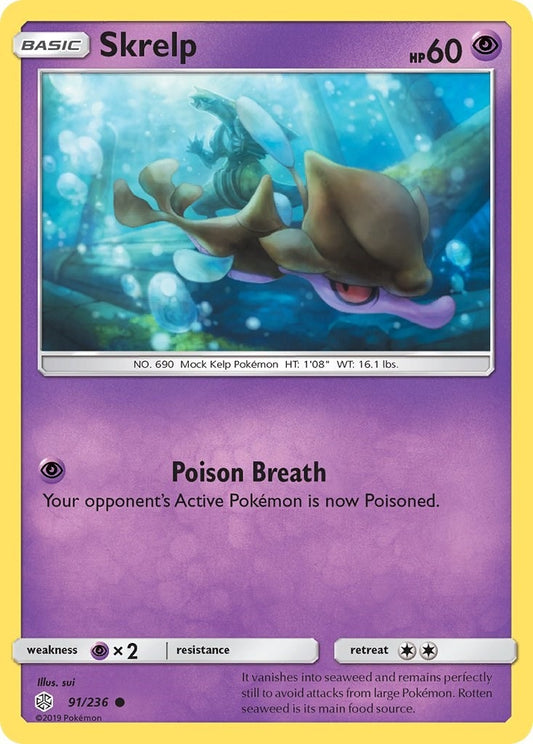 Image for Skrelp (91/236) (SM - Cosmic Eclipse) - Pokemon