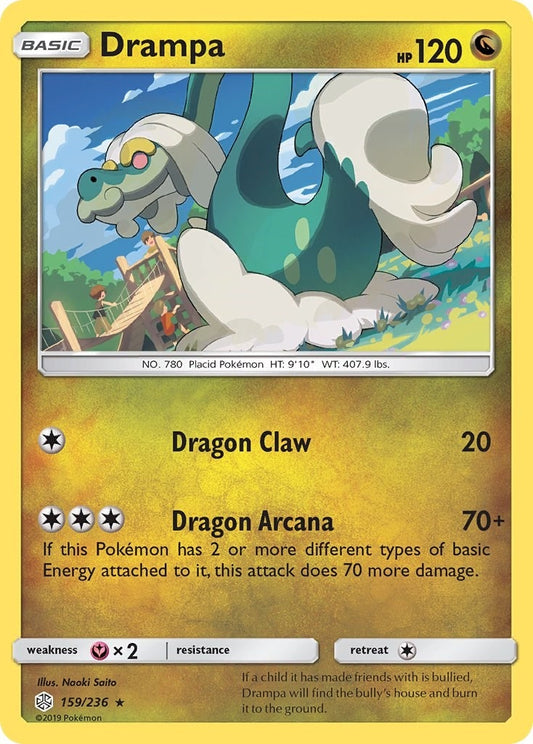 Image for Drampa (159/236) (SM - Cosmic Eclipse) - Pokemon