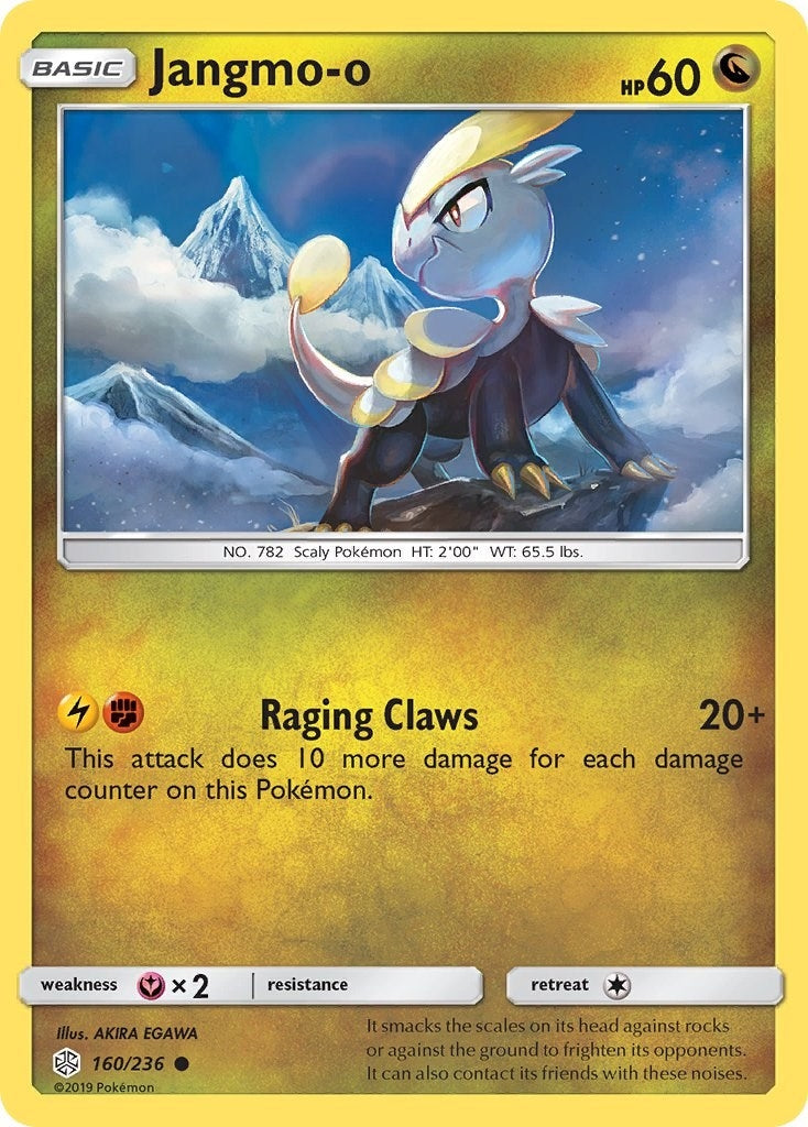 Image for Jangmo-o (160/236) (SM - Cosmic Eclipse) - Pokemon