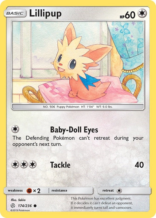 Image for Lillipup (174/236) (SM - Cosmic Eclipse) - Pokemon