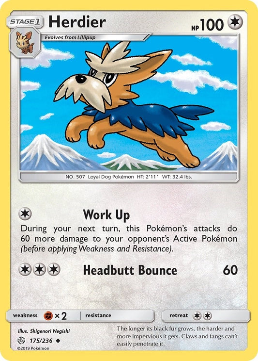 Image for Herdier (175/236) (SM - Cosmic Eclipse) - Pokemon